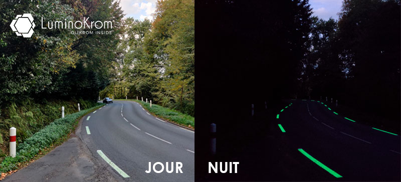 LuminoKrom marquage photoluminescent des bandes de rives