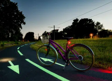 LuminoKrom aménage les pistes cyclables
