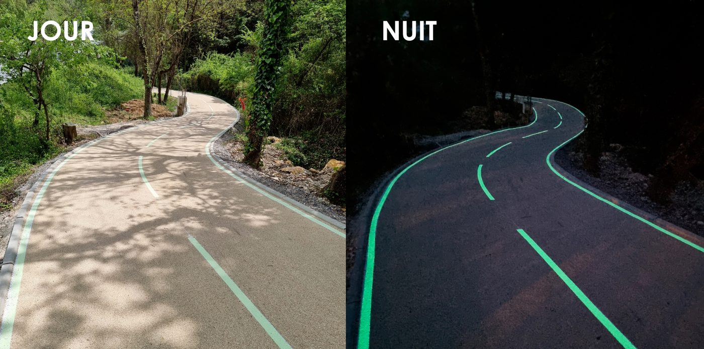 Jour et nuit de la piste de valbonne