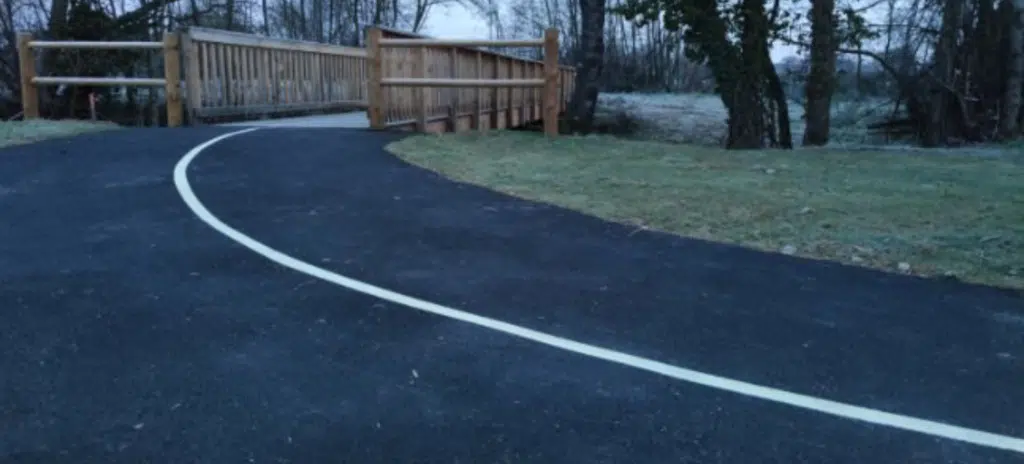 Application Luminokrom piste cyclable Issé
