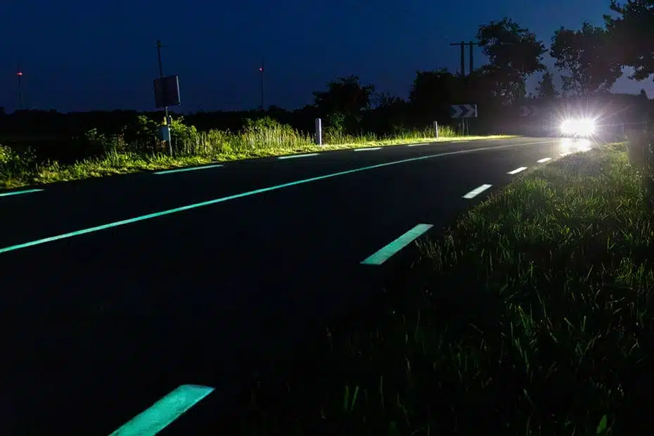 LuminoKrom® on the 771 departmental road in France