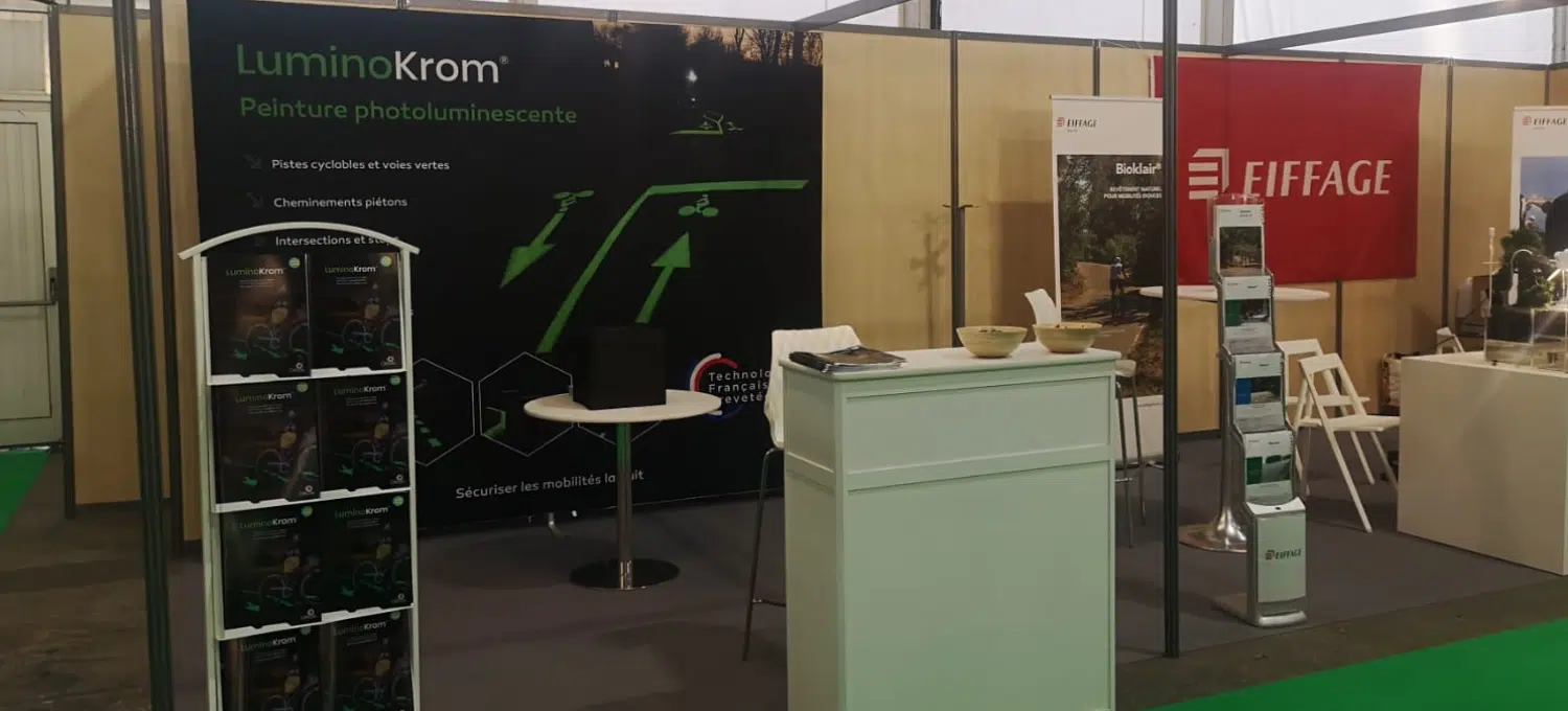 LuminoKrom® at the outdoor hospitality trade show Atlantica