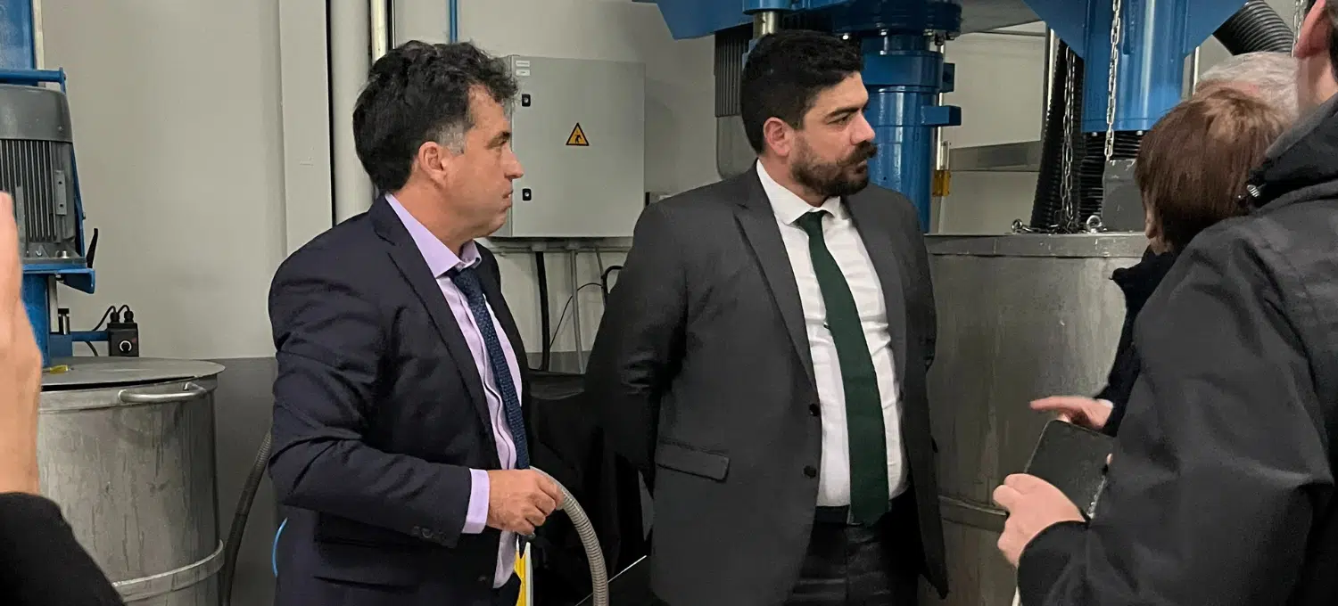 Guillaume Kasbarian visits Olikrom: a commitment to innovation