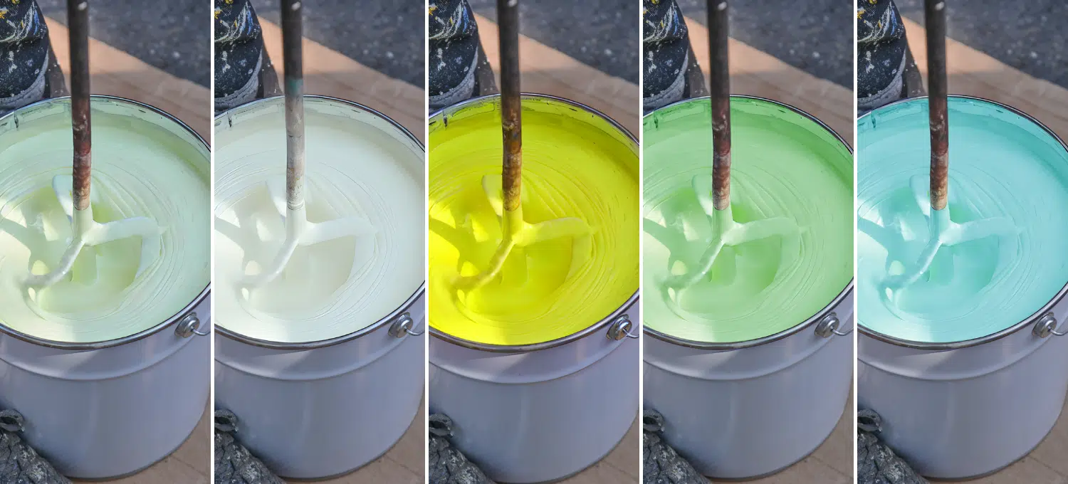 Couleurs de jour peinture luminescente