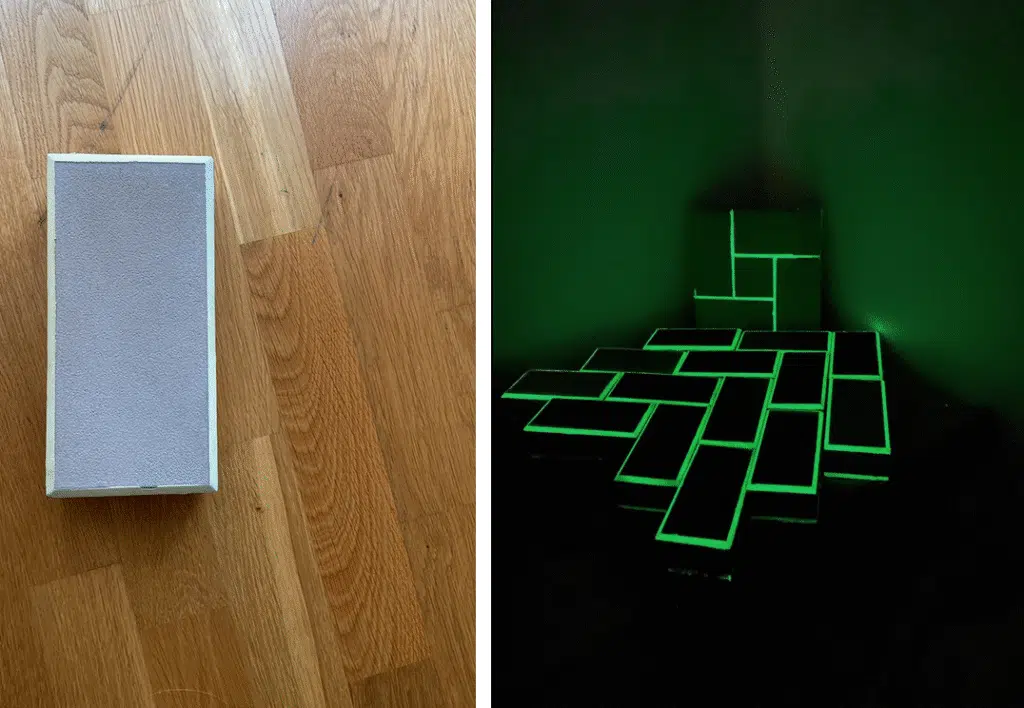 Arménie brique luminescente jour nuit