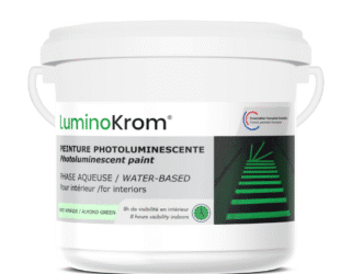 Pot Luminokrom industrie vert amande