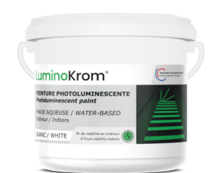 Pot peinture pour industrie luminescent couleur blanche