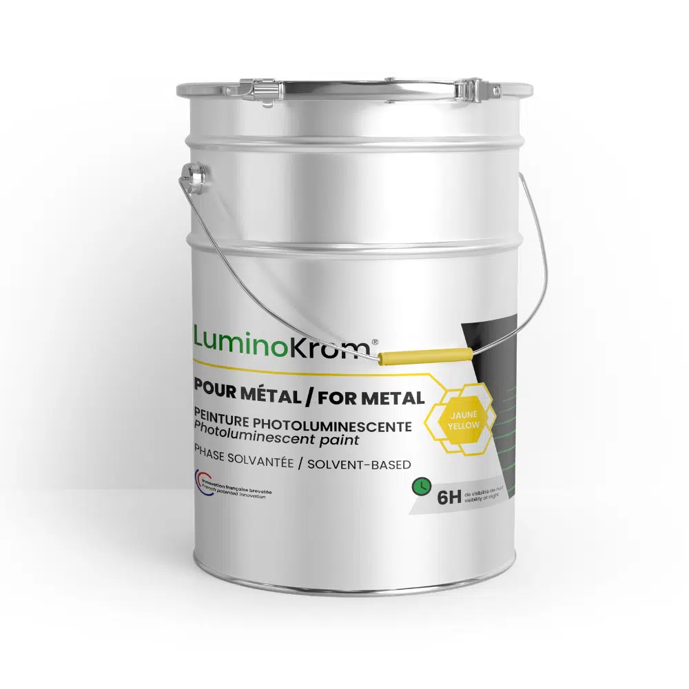 Pot Luminokrom pour métal couleur jaune