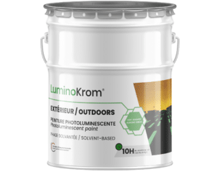 Pot Luminokrom solvantée couleur vert amande